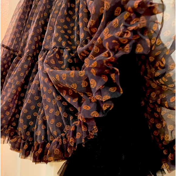 Unique Vintage Other - Unique Vintage Pumpkin Halloween Petticoat